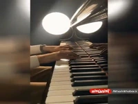 اجرای پیانو قطعه دلنشین و معروف «سکرت گاردن»