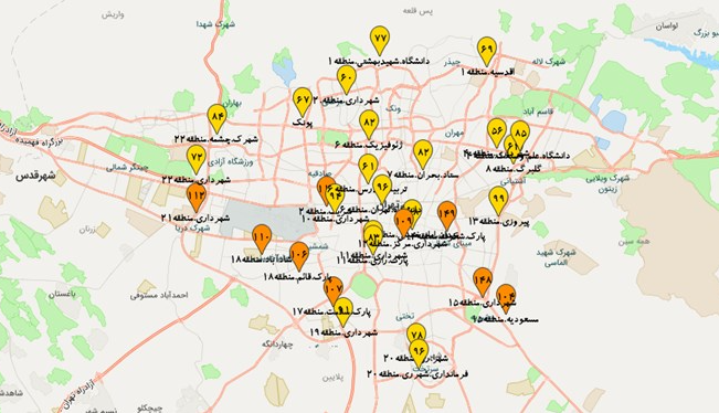 کیفیت هوای پایتخت در وضعیت قابل قبول