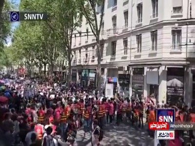 ادامه تظاهرات ضددولتی در فرانسه و برخورد خشن پلیس