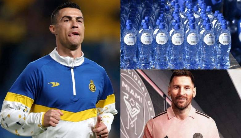 پاسخ رونالدو به سوال درباره مسی؛ فوتبال نه، فقط آب!
