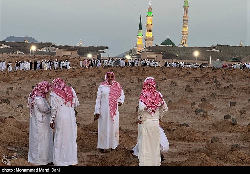 تصاویری از قبرستان بقیع در مدینه