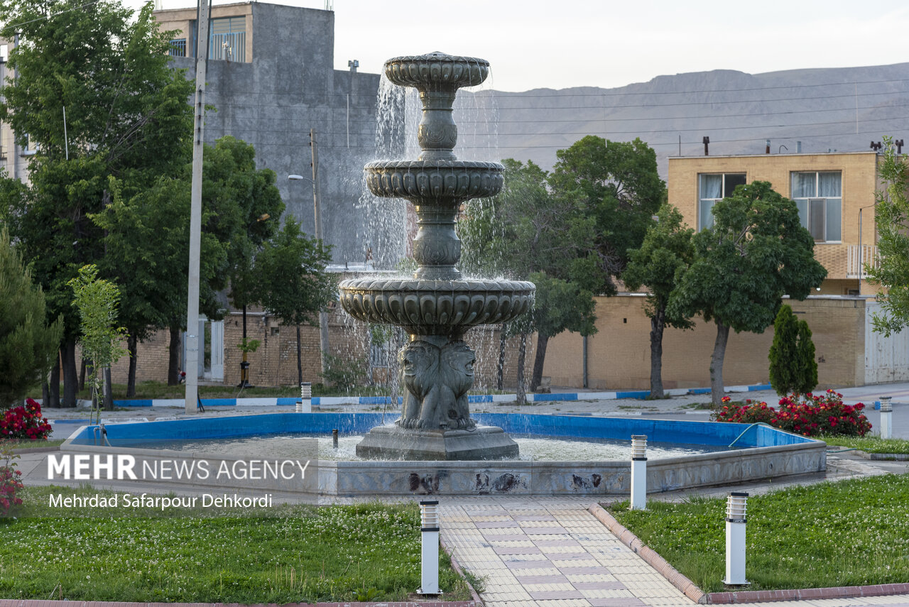 پارک قدیمی سرچشمه فرخ شهر در چهارمحال و بختیاری