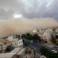 صدومیت 9 نفر در تهران در پی طوفان شدید امروز