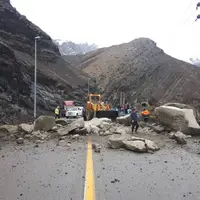 جاده کرج - چالوس تا اطلاع ثانوی مسدود شد