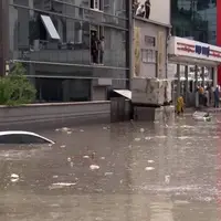 سیل هولناک پس از بارش باران در ترکیه