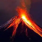 فوران یک کوه آتشفشان در هاوایی