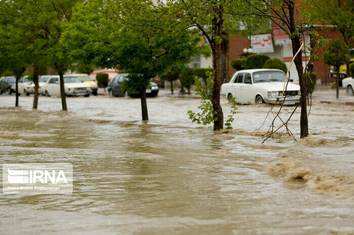 سیلاب امروز در استان مرکزی خسارت چندانی نداشت 
