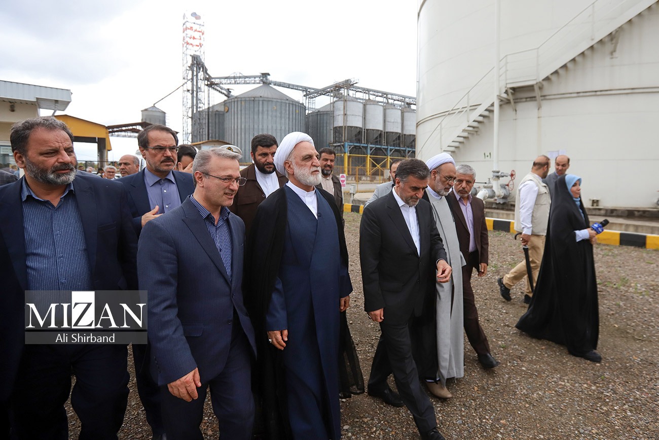 بازدید رئیس دستگاه قضا از انبار‌های گمرکات و اموال تملیکی مازندران