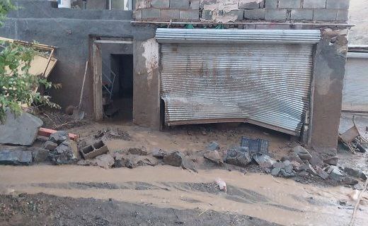  خسارت سیل به روستا‌های سنندج 
