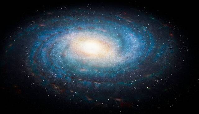 آشفتگی کهکشان راه شیری در نقشه‌ای جدید نمایان شد
