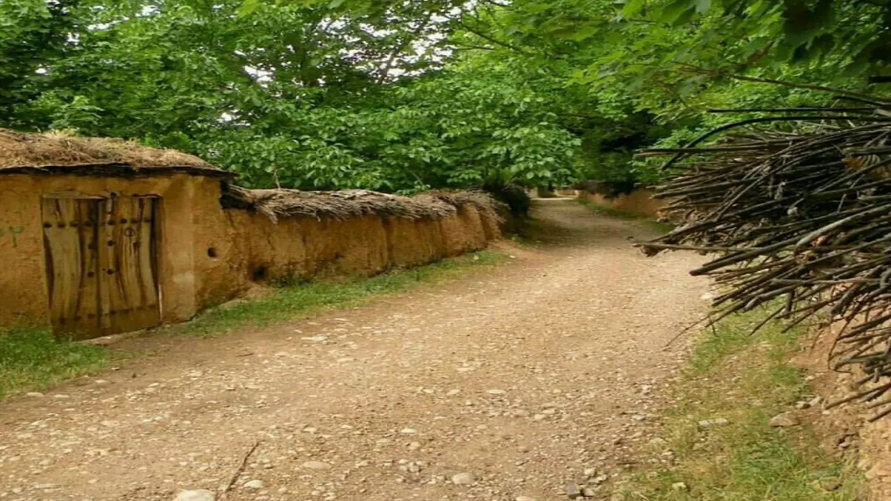 کوچه باغ‌های زیبای شهر تفت در قالب تصویر