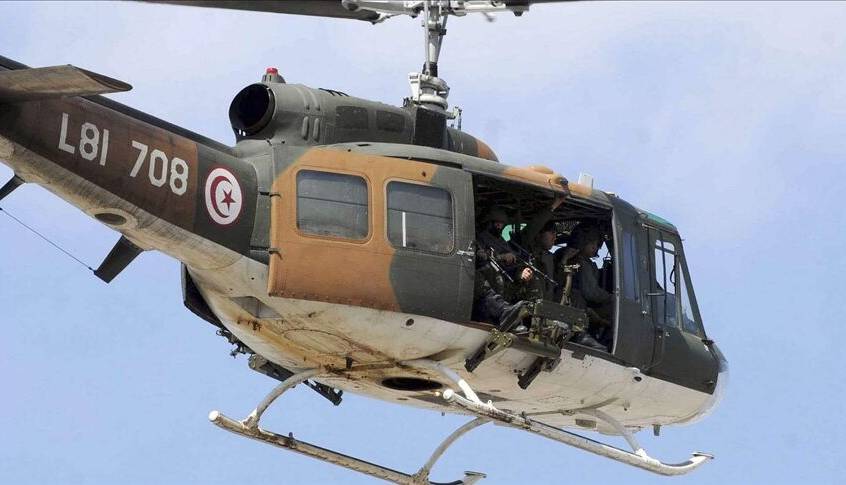 سقوط بالگرد نظامی در تونس ۴ کشته برجای گذاشت
