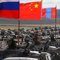 حضور ارتش روسیه در رزمایش چین 