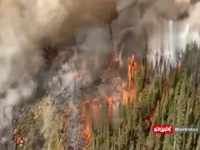 آتش‌سوزی گسترده در کانادا