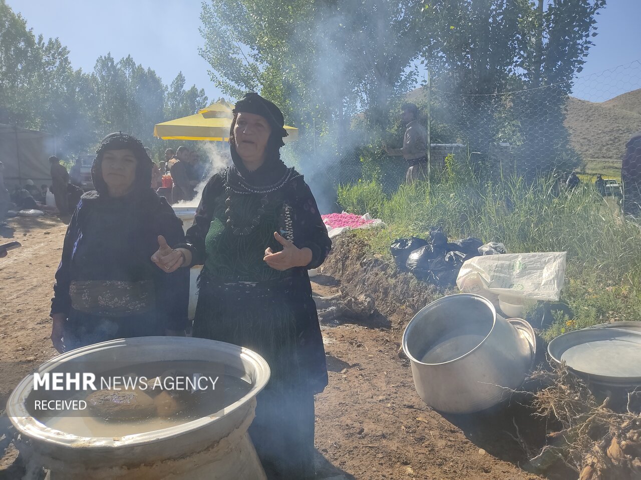 جشنواره گلاب‌گیری در کردستان