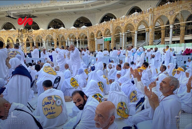 تصاویری از طواف زائران و حجاج ایرانی در خانه خدا