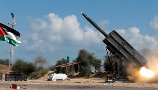 آزمایش موشکی جدید مقاومت فلسطین در غزه