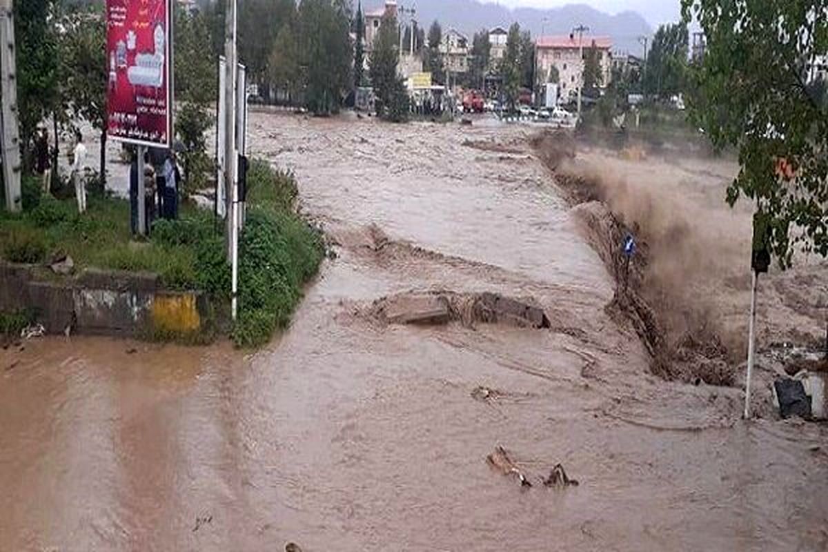 خسارت سیل به روستاهای الموت غربی، بوئینزهرا و آوج
