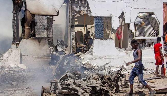 22 کشته در سومالی بر اثر انفجار انبار مهمات