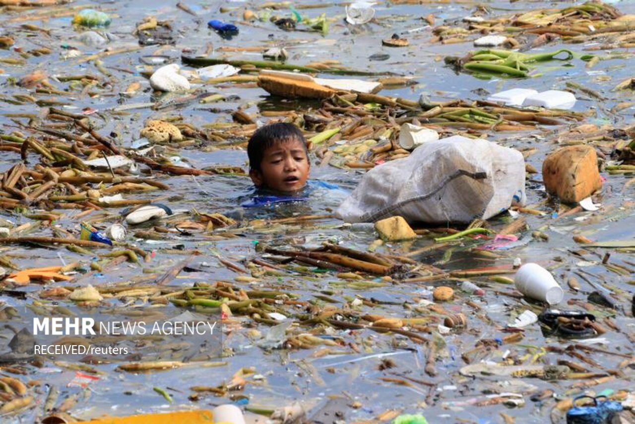 عکس/ زباله پلاستیک تهدیدی برای دریاها