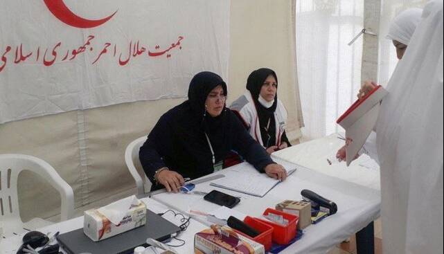 فعالیت بیمارستان تخصصی هلال احمر ایران در مکه