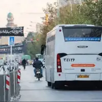 سرویس‌دهی صلواتی برخی خطوط اتوبوسرانی مشهد در روز زیارتی امام رضا(ع)