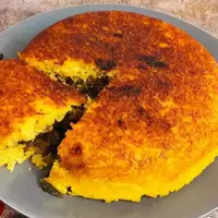 طرز تهیه ته چین اسفناج 