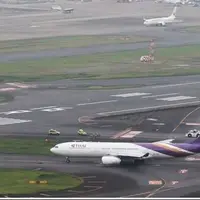 برخورد دو هواپیمای مسافربری در فرودگاه ژاپن