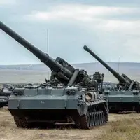 حمله توپخانه‌ای روسیه به ستون زرهی قوای اوکراین
