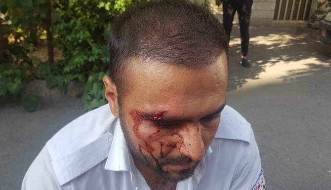 ضرب‌وشتم نیروی اورژانس تهران