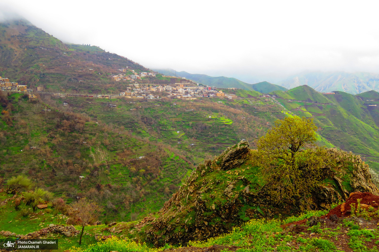 طبیعت زیبای نوسود کرمانشاه