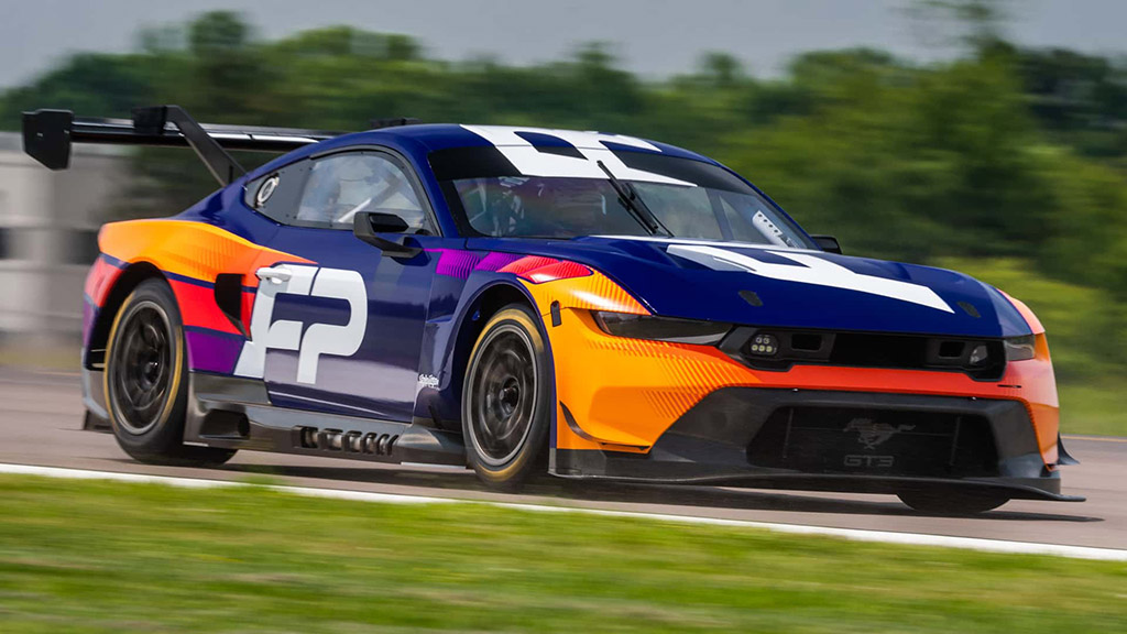 نسل تازه «فورد موستانگ GT3» برای رقابت در مسابقه ۲۴ ساعتی لمان رونمایی شد