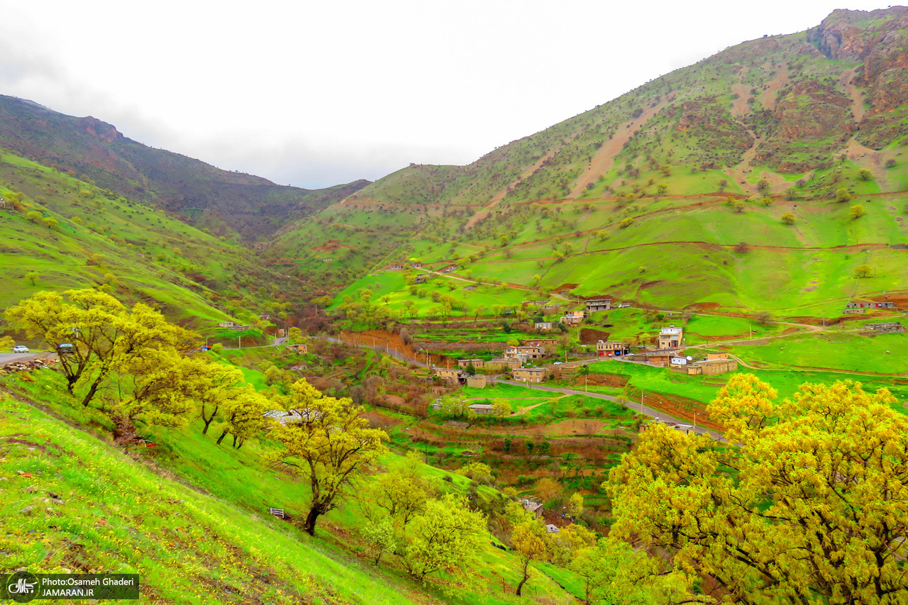 طبیعت زیبای نوسود کرمانشاه