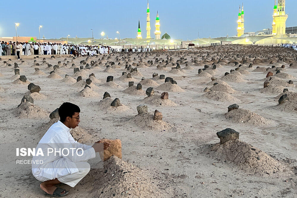 عکس/ «بقیع» بزرگترین قبرستان مدینه