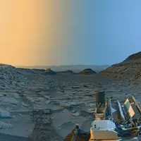 عکسی دیدنی که صبح و عصر مریخ را هم‌زمان نشان می‌دهد