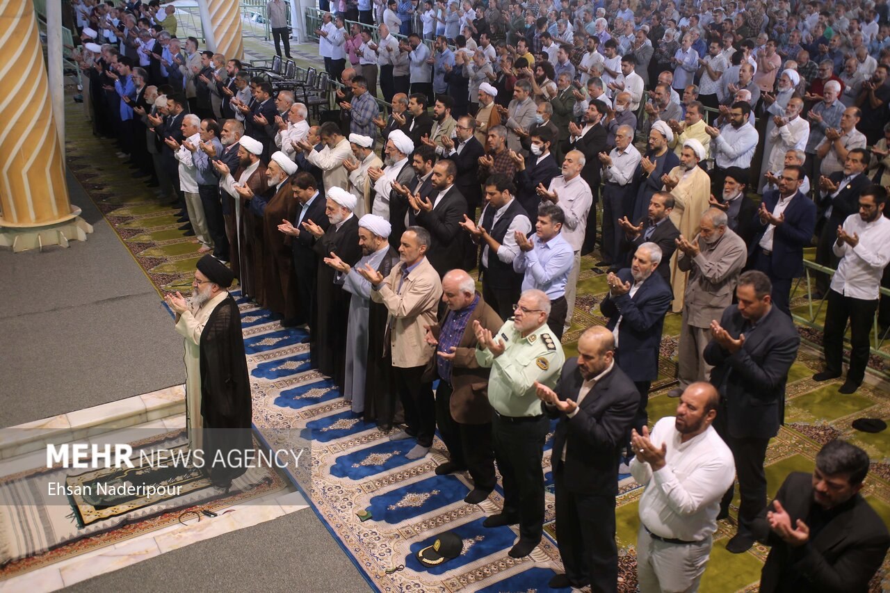  نماز عید قربان در دانشگاه تهران