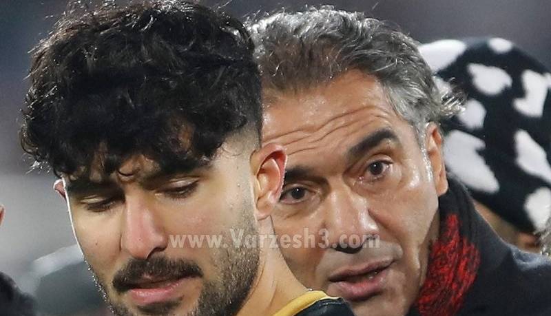 لوگوی پرسپولیس روی سینه عابدز!