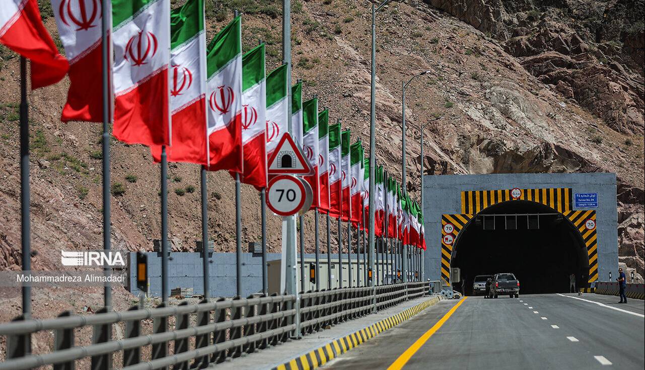 مسیر رفت منطقه ۲ آزادراه تهران-شمال افتتاح شد