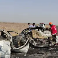 تصادف در محور ریگان-ایرانشهر ۵ نفر را به کام مرگ کشاند