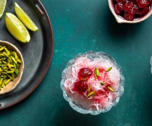 طرز تهیه فالوده شیرازی در خانه