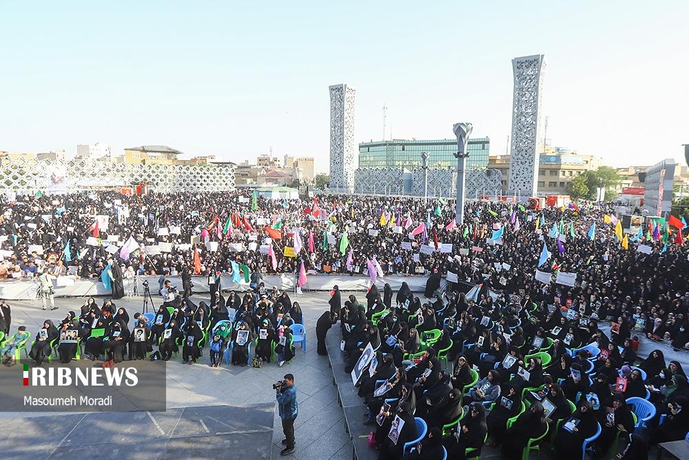 عکس/ اجتماع بزرگ عفاف و حجاب در تهران