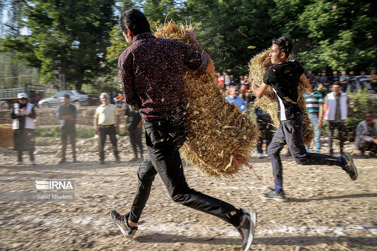 جشنواره بازی های بومی محلی روستای اسفیدان