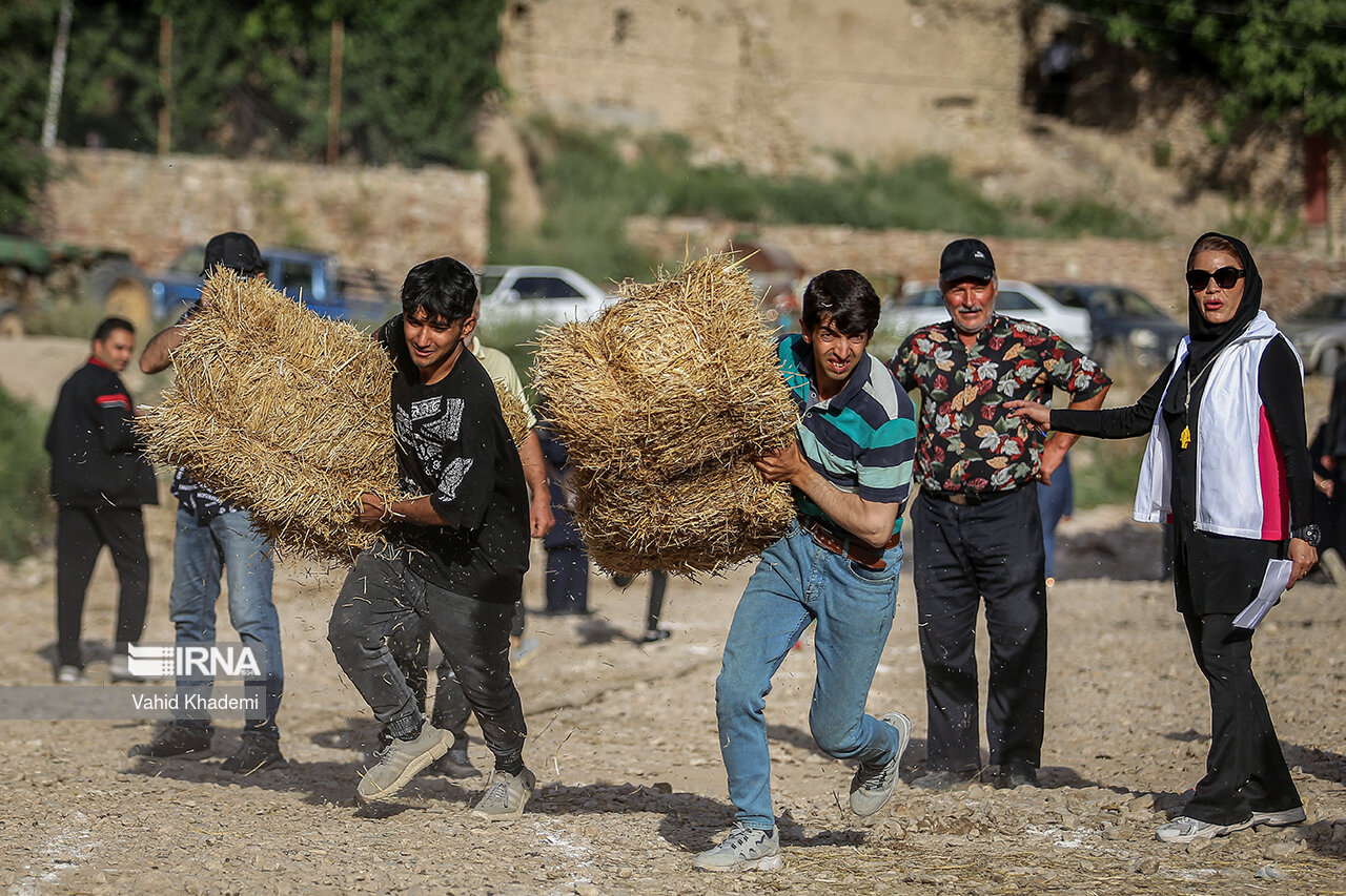 جشنواره بازی های بومی محلی روستای اسفیدان