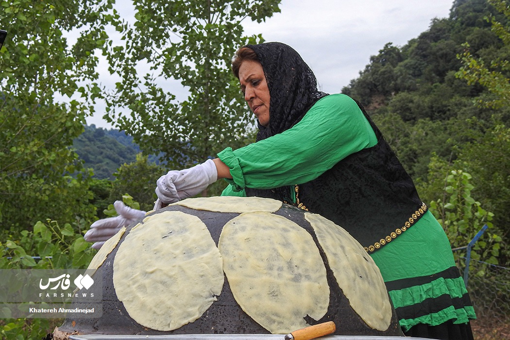 عکس/ جشنواره «نان برنجی» در گیلان