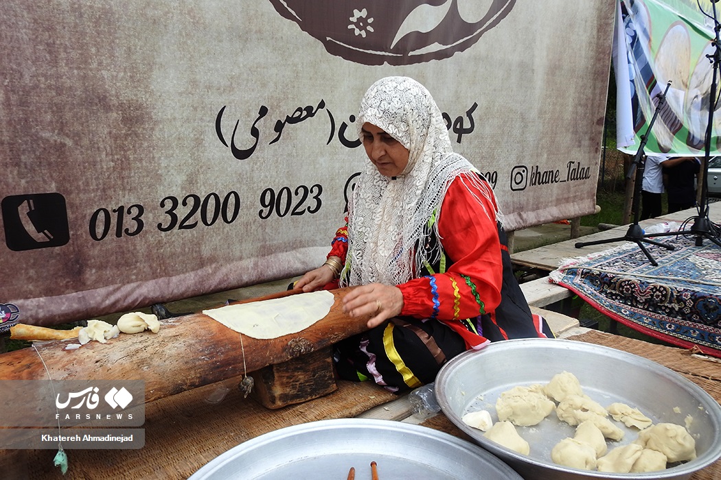 عکس/ جشنواره «نان برنجی» در گیلان