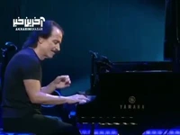 پیانو نوازی زیبای یانی در قطعه ای به نام «Into the Deep Blue»