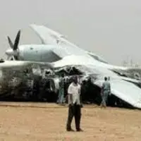 ۹ کشته در سانحه سقوط یک هواپیما در فرودگاه پورت سودان