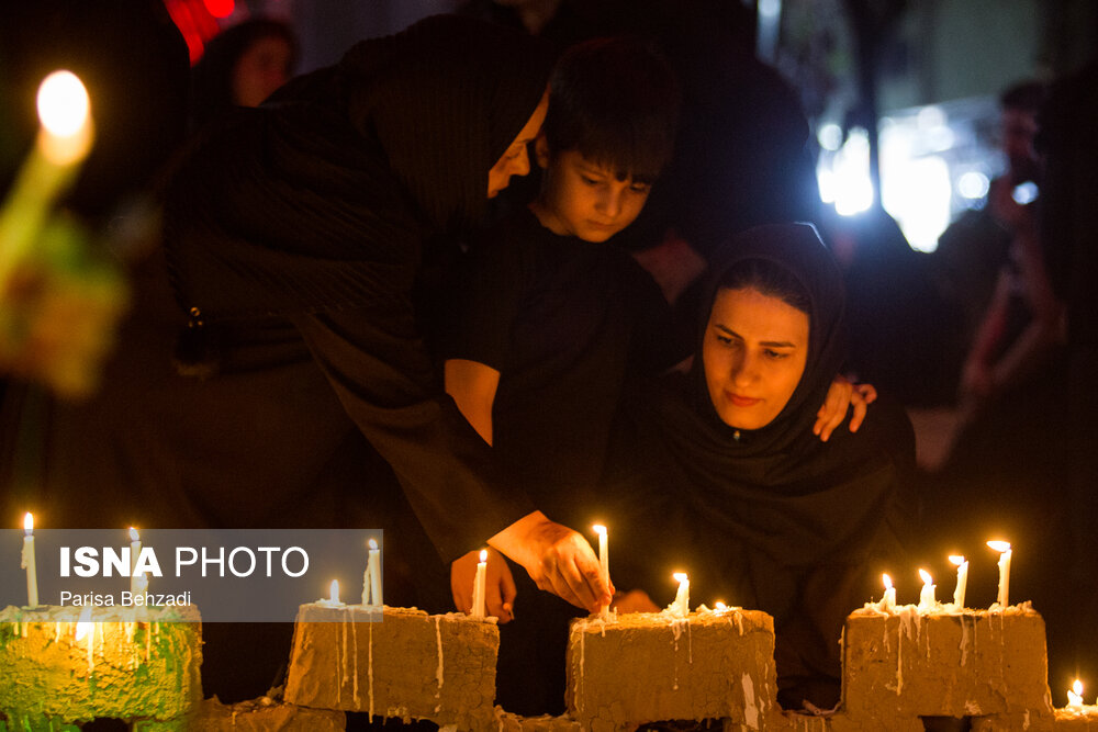 عکس/ مراسم شام غریبان حسینی در تهران