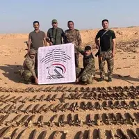 کشف و ضبط انبار بزرگ تجهیزات داعشی در الانبار عراق