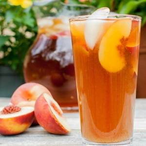 طرز تهیه آیس تی هلو